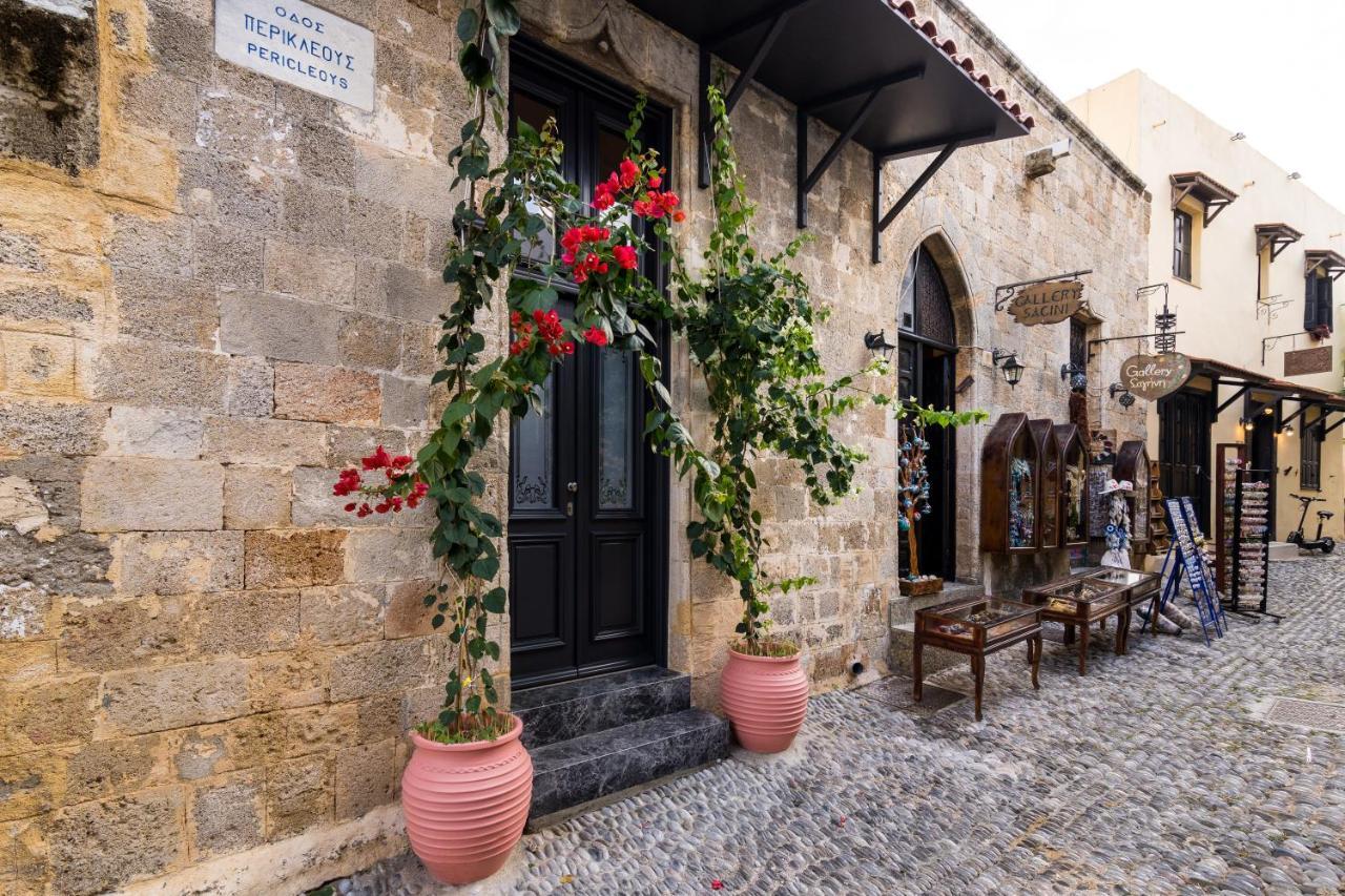 Casa Plumeria Of Old Town Rhodes Rhodes City Esterno foto